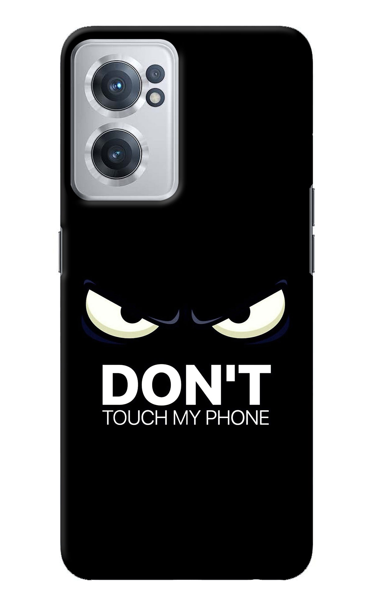 Don'T Touch My Phone OnePlus Nord CE 2 5G Back Cover