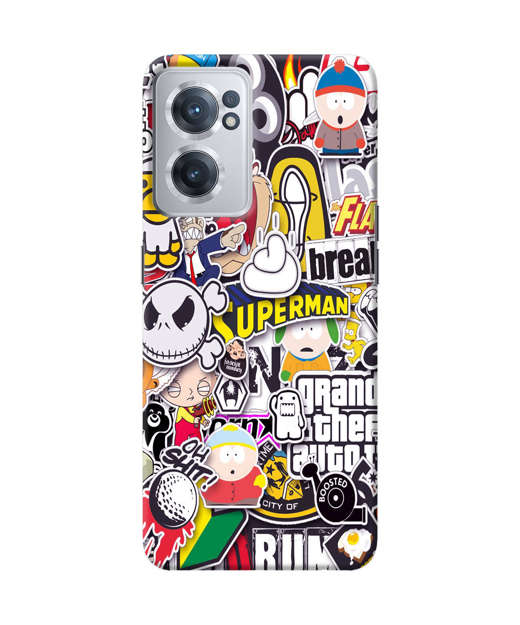 Sticker Bomb OnePlus Nord CE 2 5G Back Cover