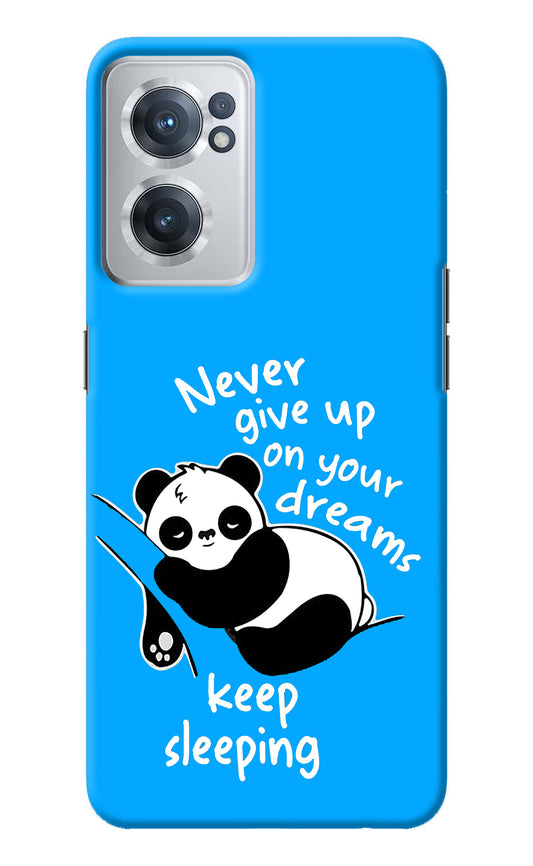 Keep Sleeping OnePlus Nord CE 2 5G Back Cover