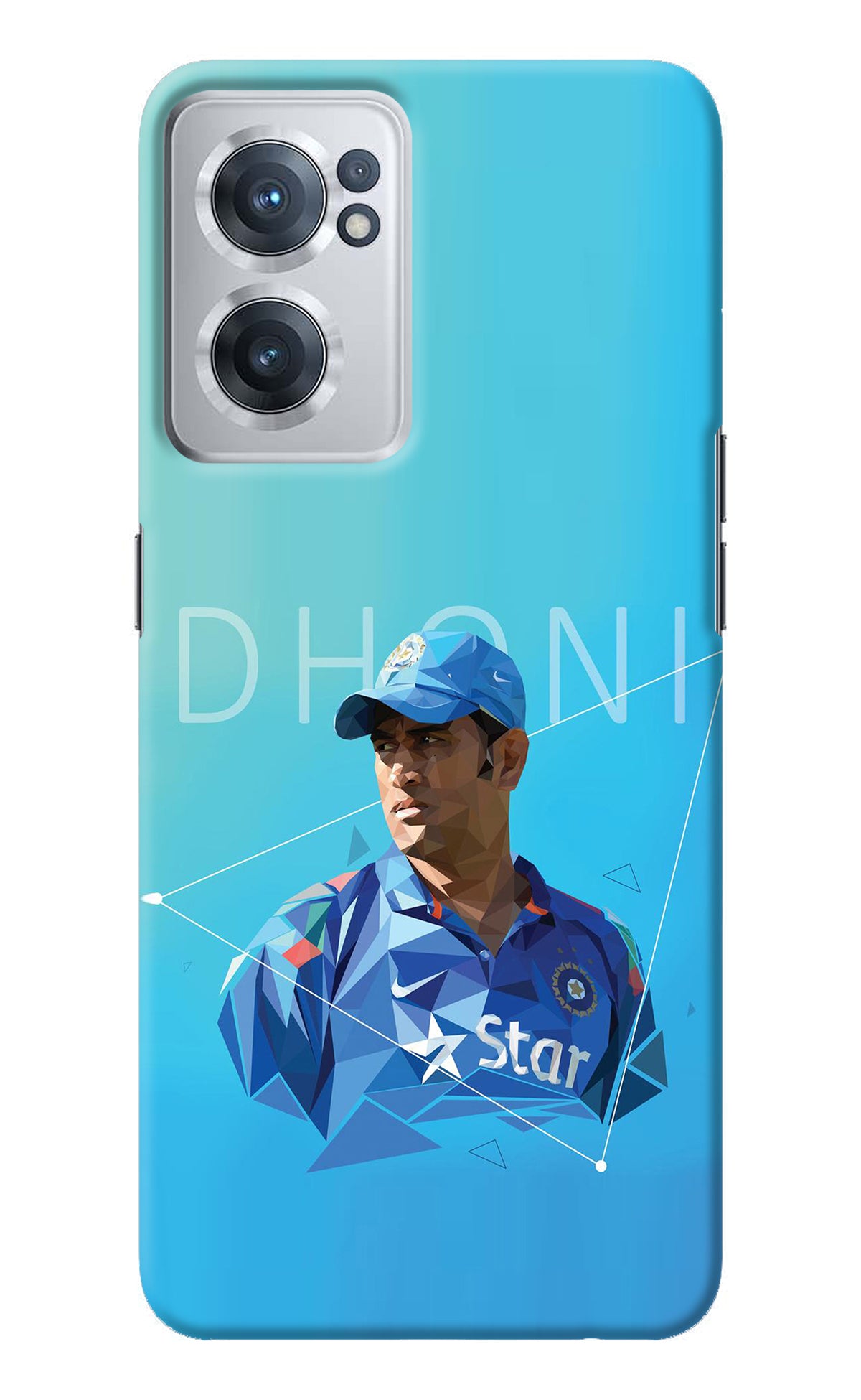 Dhoni Artwork OnePlus Nord CE 2 5G Back Cover