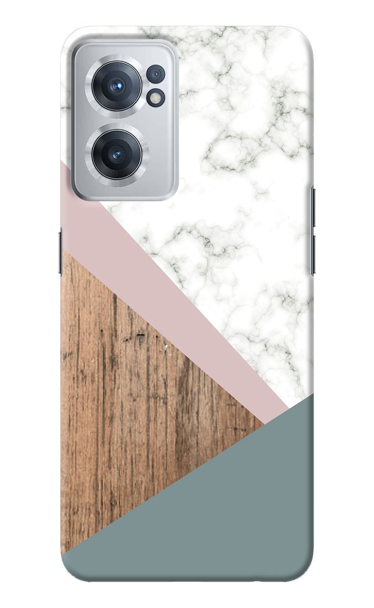 Marble wood Abstract OnePlus Nord CE 2 5G Back Cover