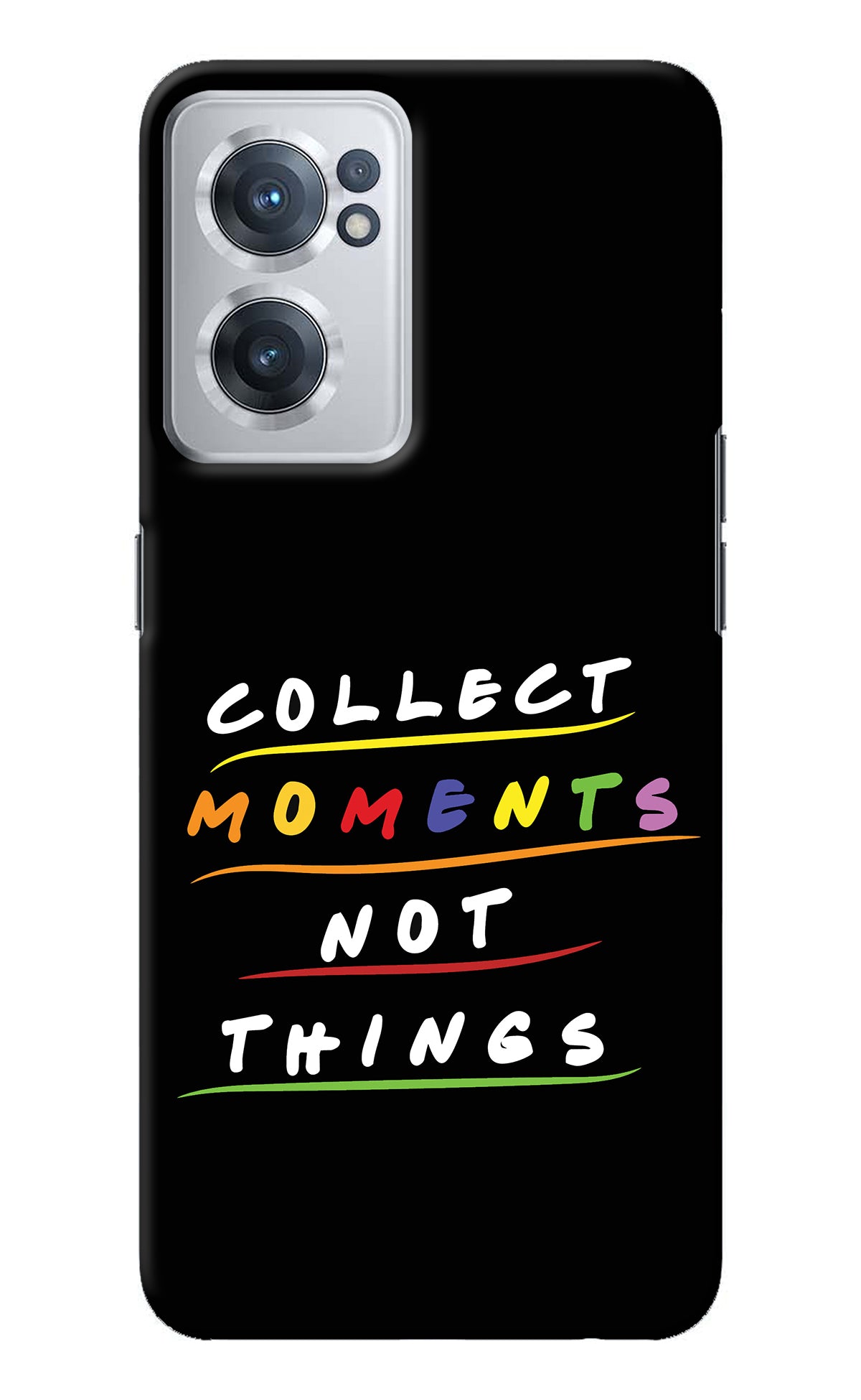 Collect Moments Not Things OnePlus Nord CE 2 5G Back Cover