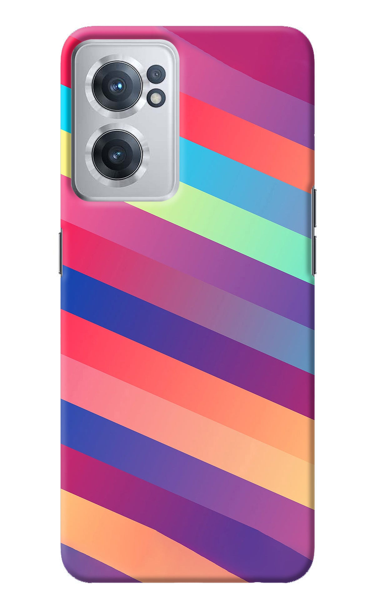 Stripes color OnePlus Nord CE 2 5G Back Cover