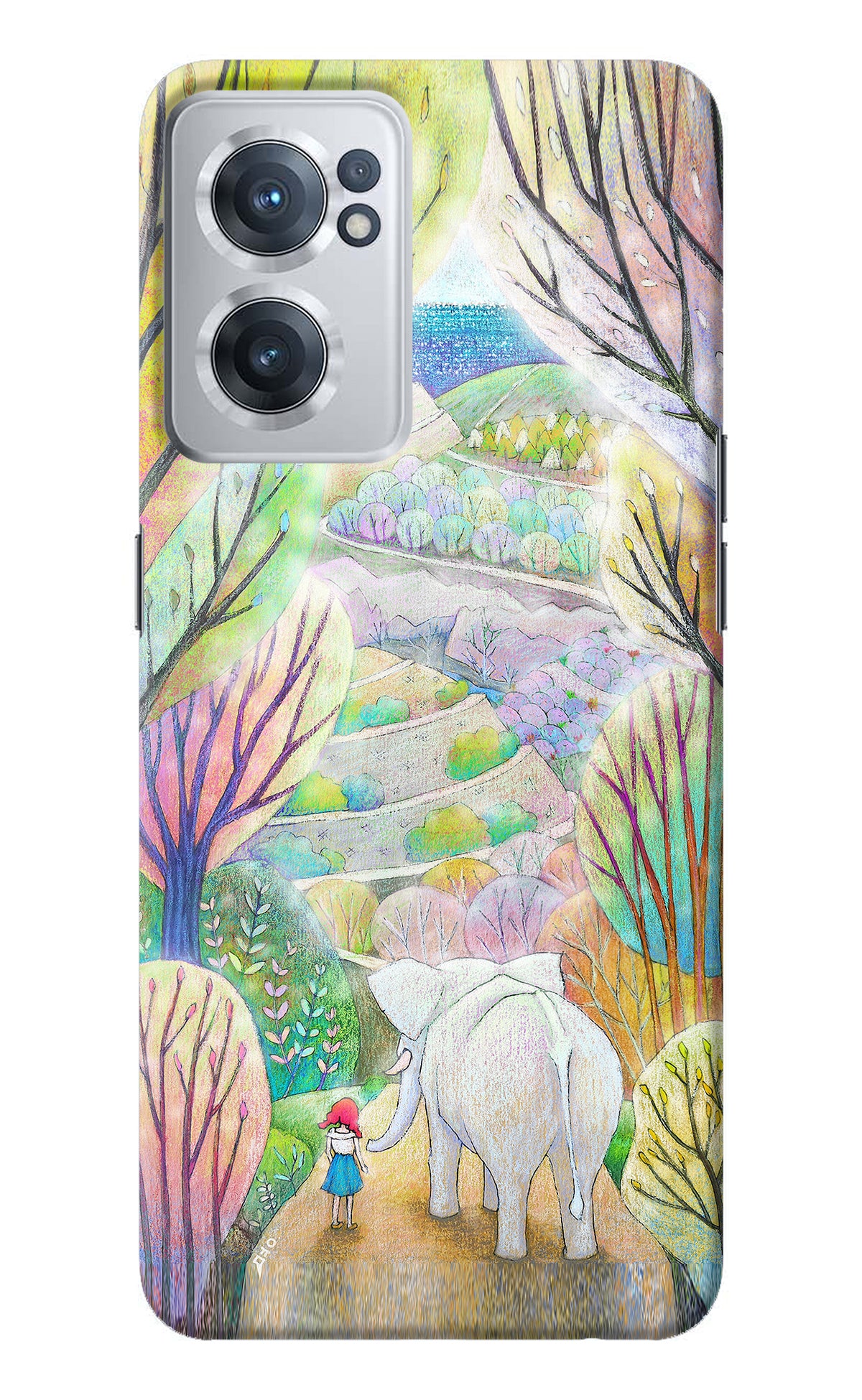 Nature Painting OnePlus Nord CE 2 5G Back Cover