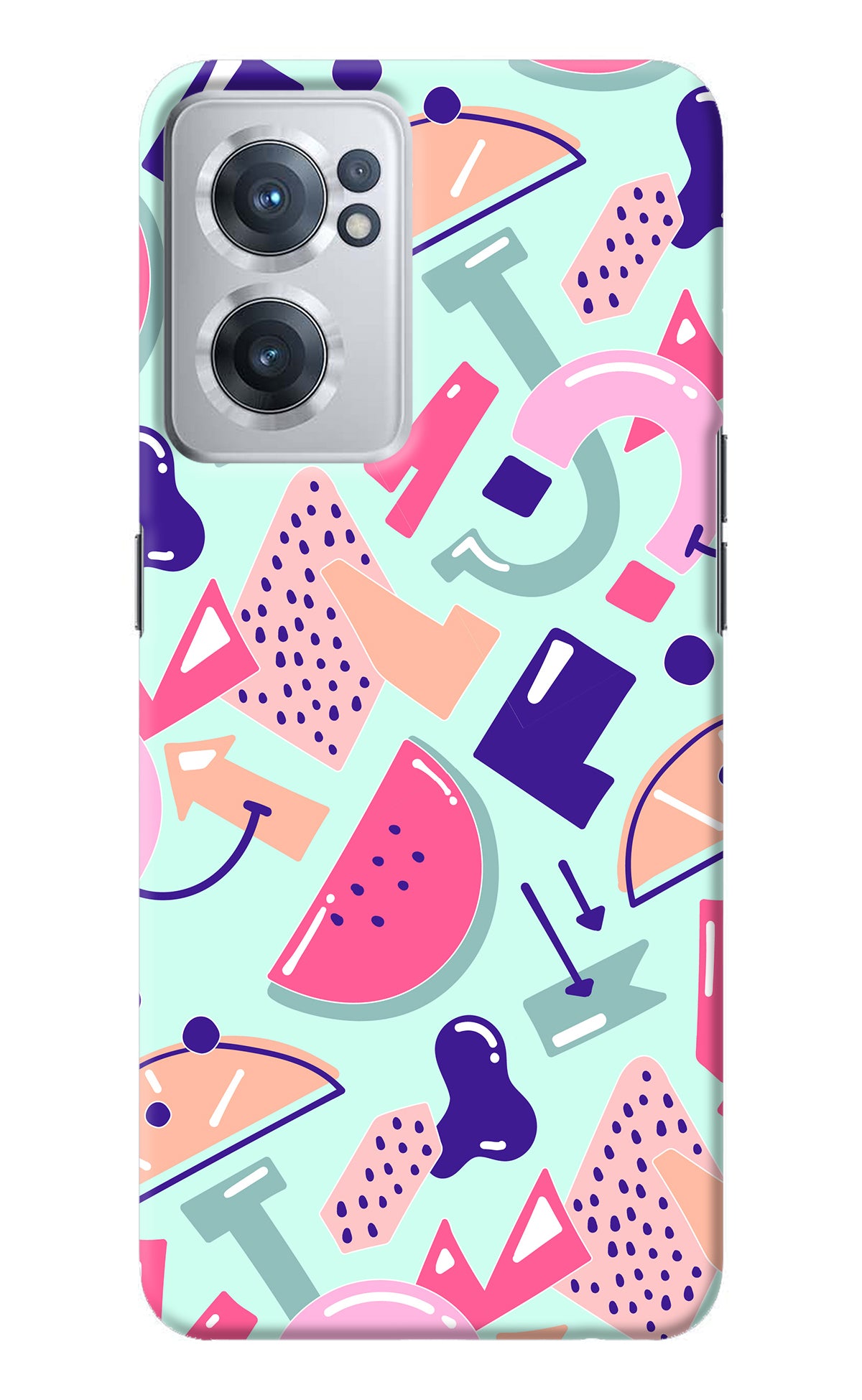 Doodle Pattern OnePlus Nord CE 2 5G Back Cover