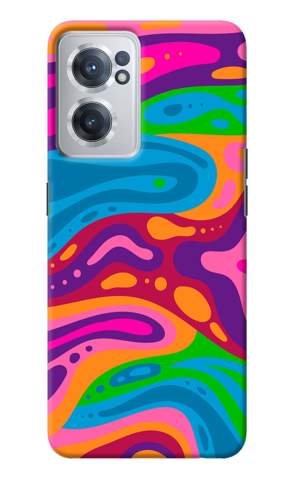 Trippy Pattern OnePlus Nord CE 2 5G Back Cover