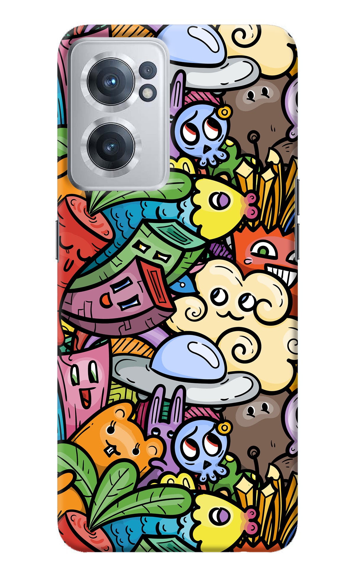 Veggie Doodle OnePlus Nord CE 2 5G Back Cover