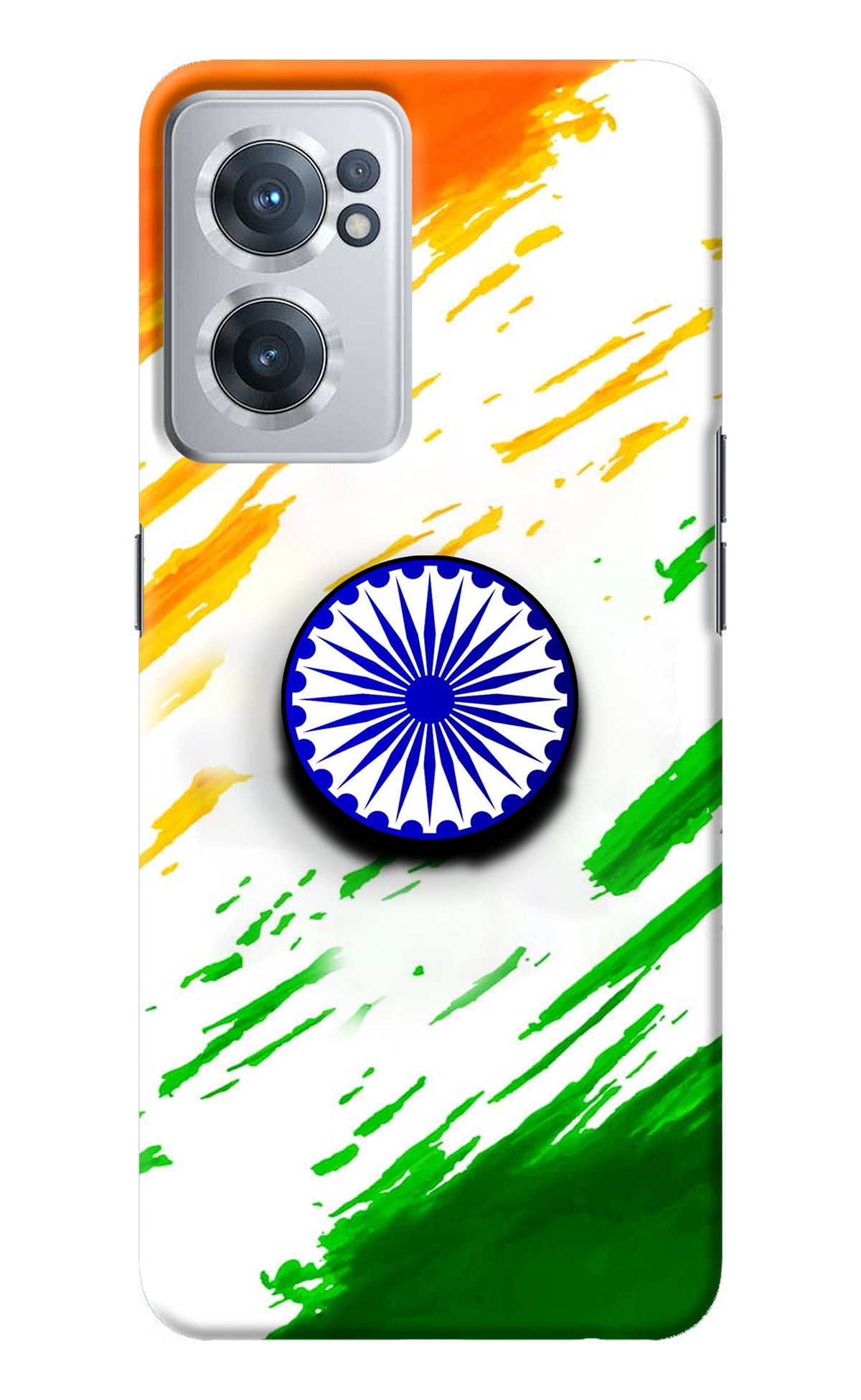 Indian Flag Ashoka Chakra OnePlus Nord CE 2 5G Pop Case