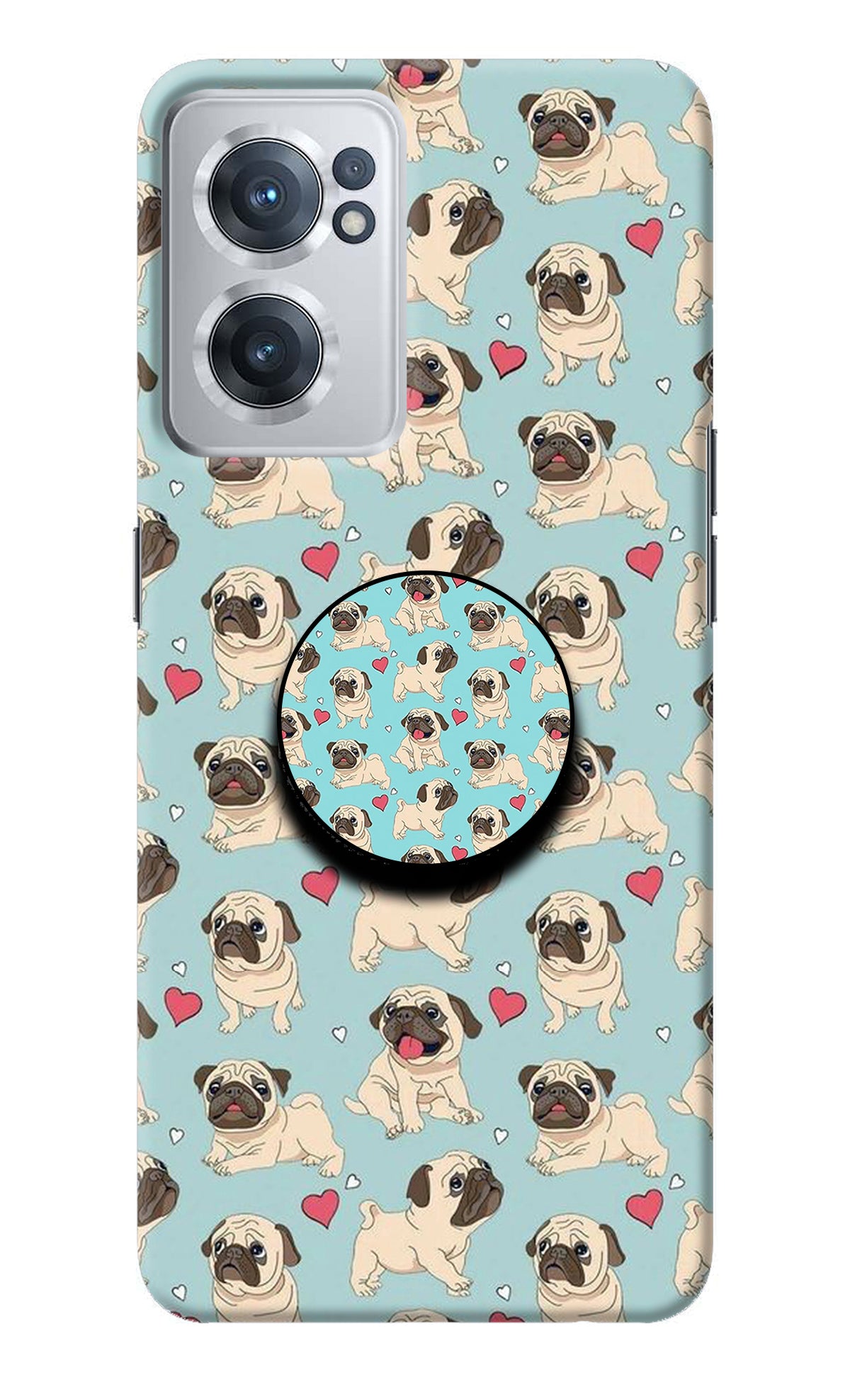 Pug Dog OnePlus Nord CE 2 5G Pop Case