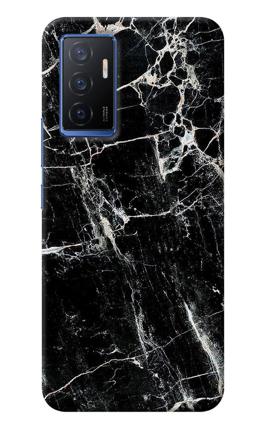 Black Marble Texture Vivo V23E 5G Back Cover
