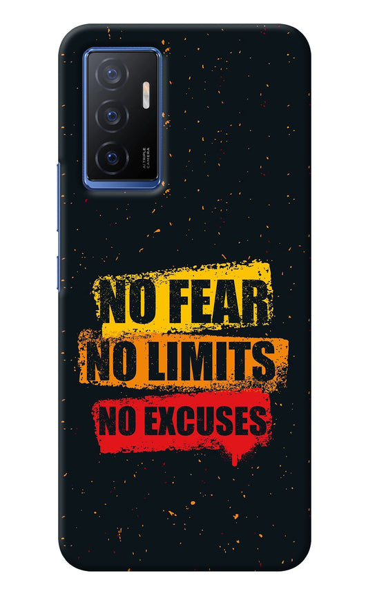 No Fear No Limits No Excuse Vivo V23E 5G Back Cover