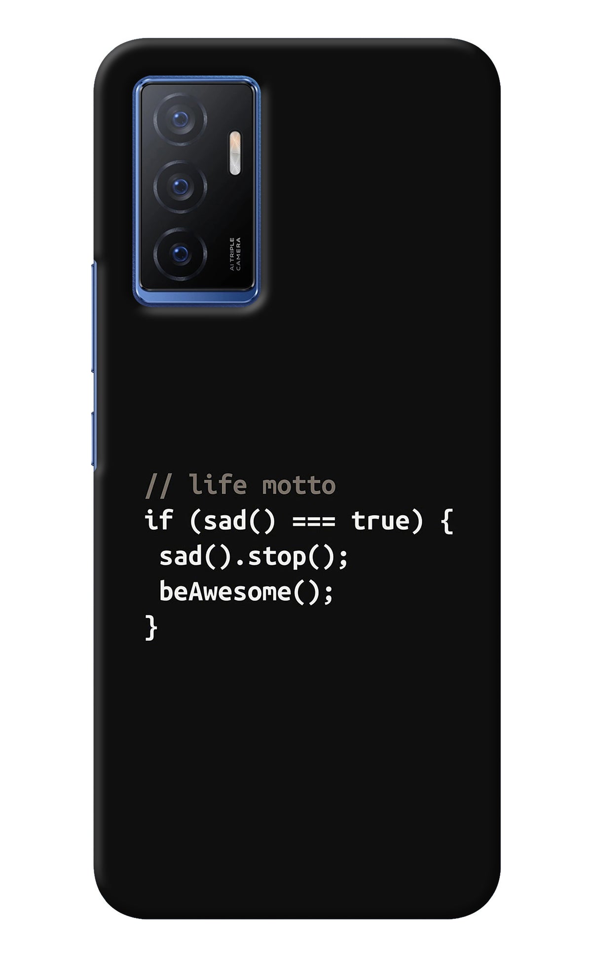 Life Motto Code Vivo V23E 5G Back Cover