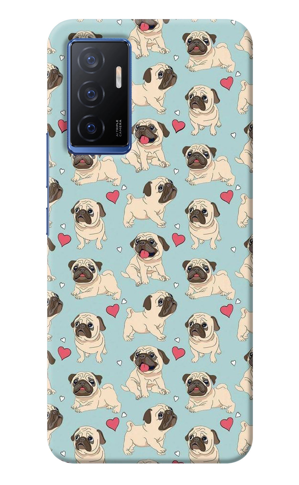 Pug Dog Vivo V23E 5G Back Cover