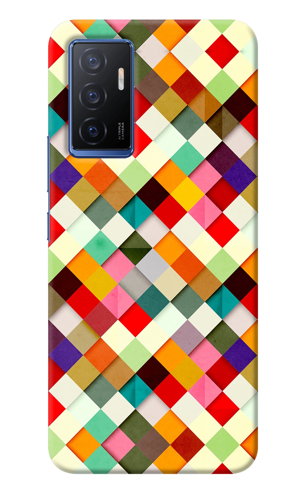 Geometric Abstract Colorful Vivo V23E 5G Back Cover