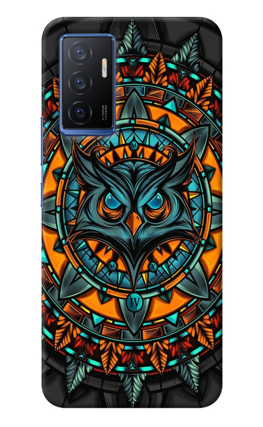 Angry Owl Art Vivo V23E 5G Back Cover