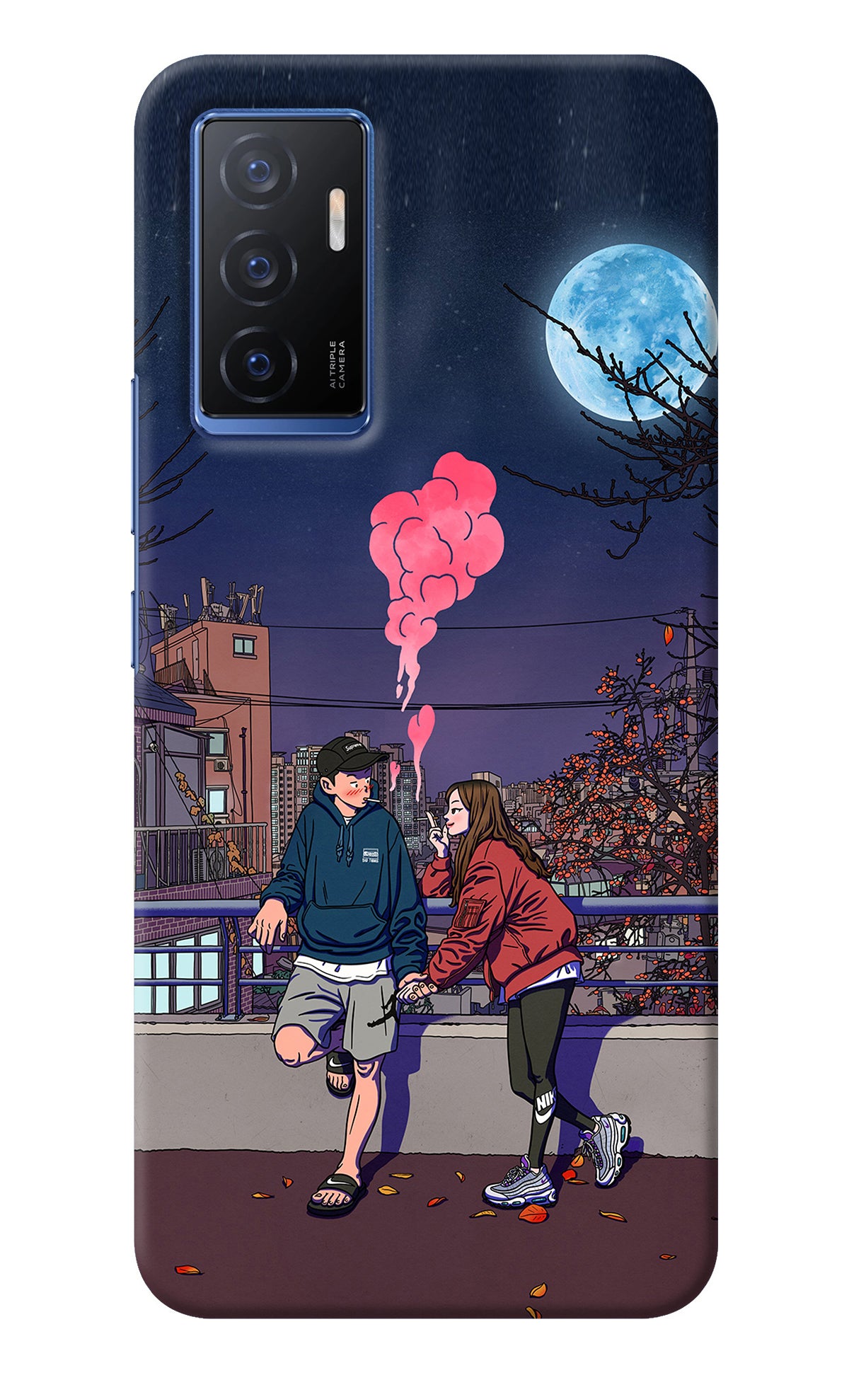 Chilling Couple Vivo V23E 5G Back Cover