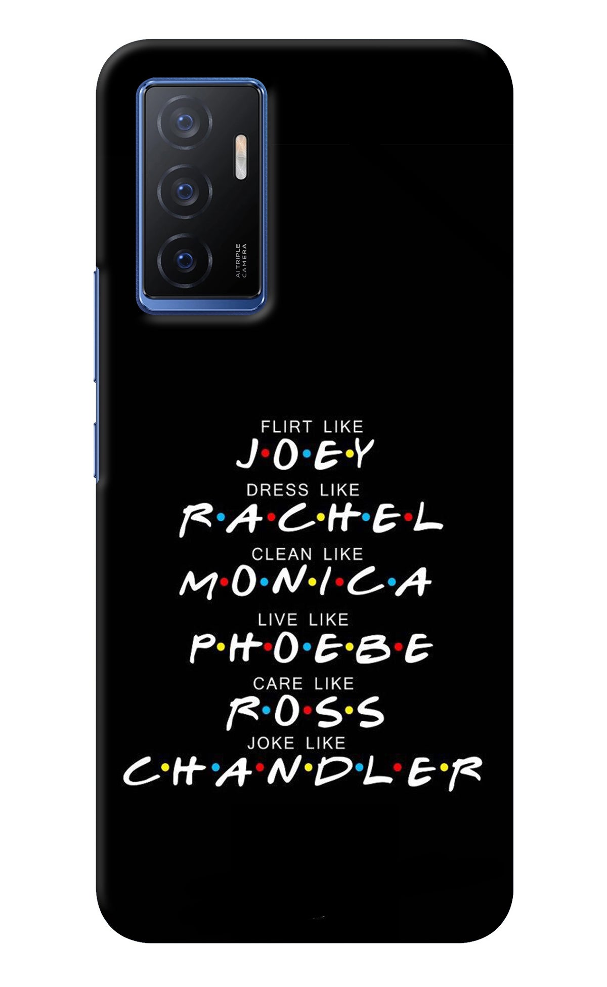 FRIENDS Character Vivo V23E 5G Back Cover