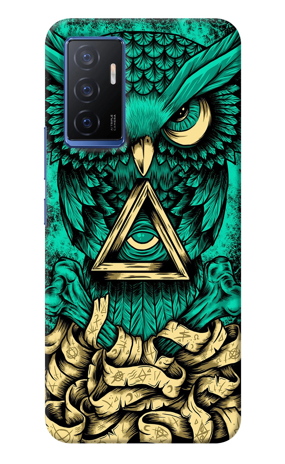 Green Owl Vivo V23E 5G Back Cover