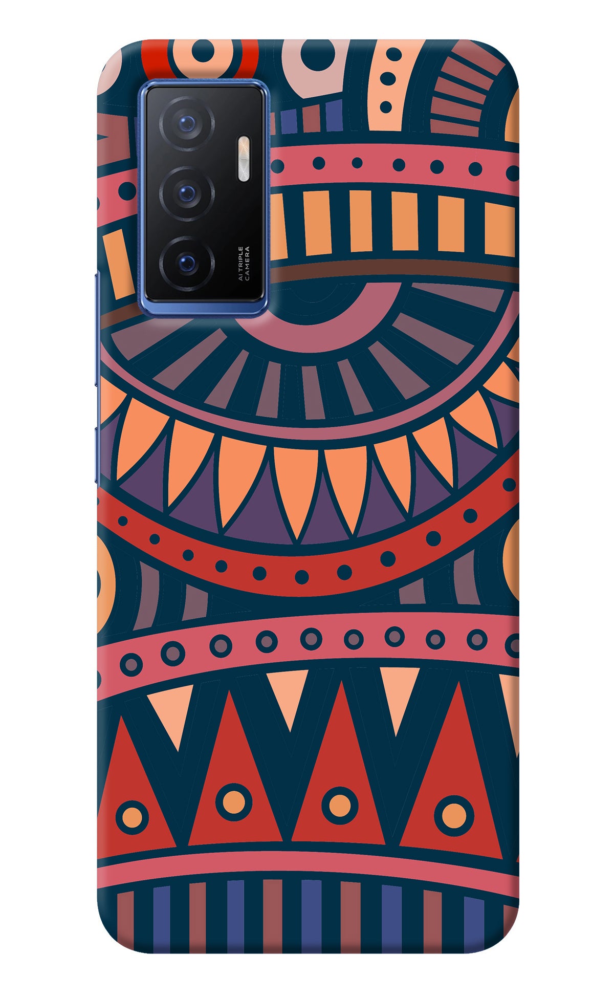 African Culture Design Vivo V23E 5G Back Cover