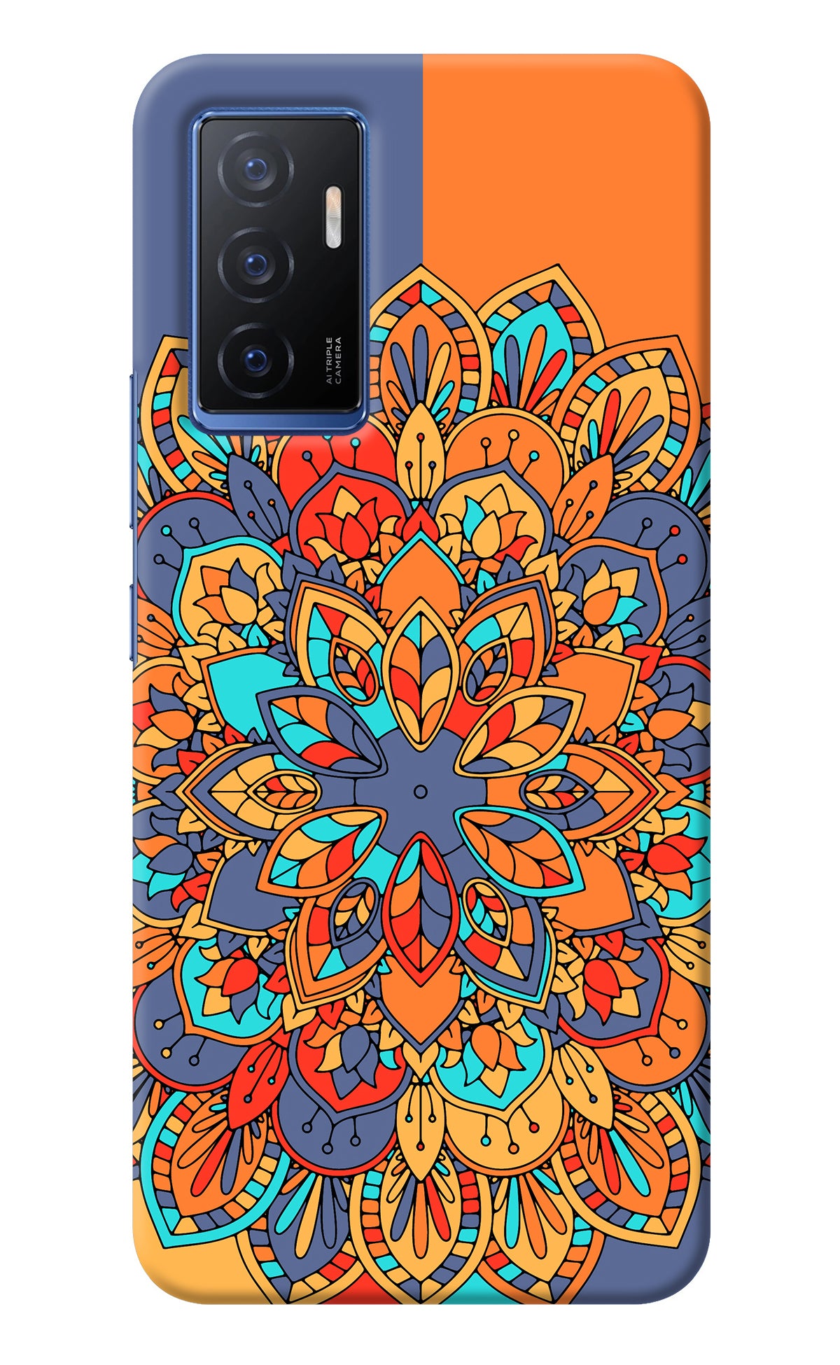 Color Mandala Vivo V23E 5G Back Cover