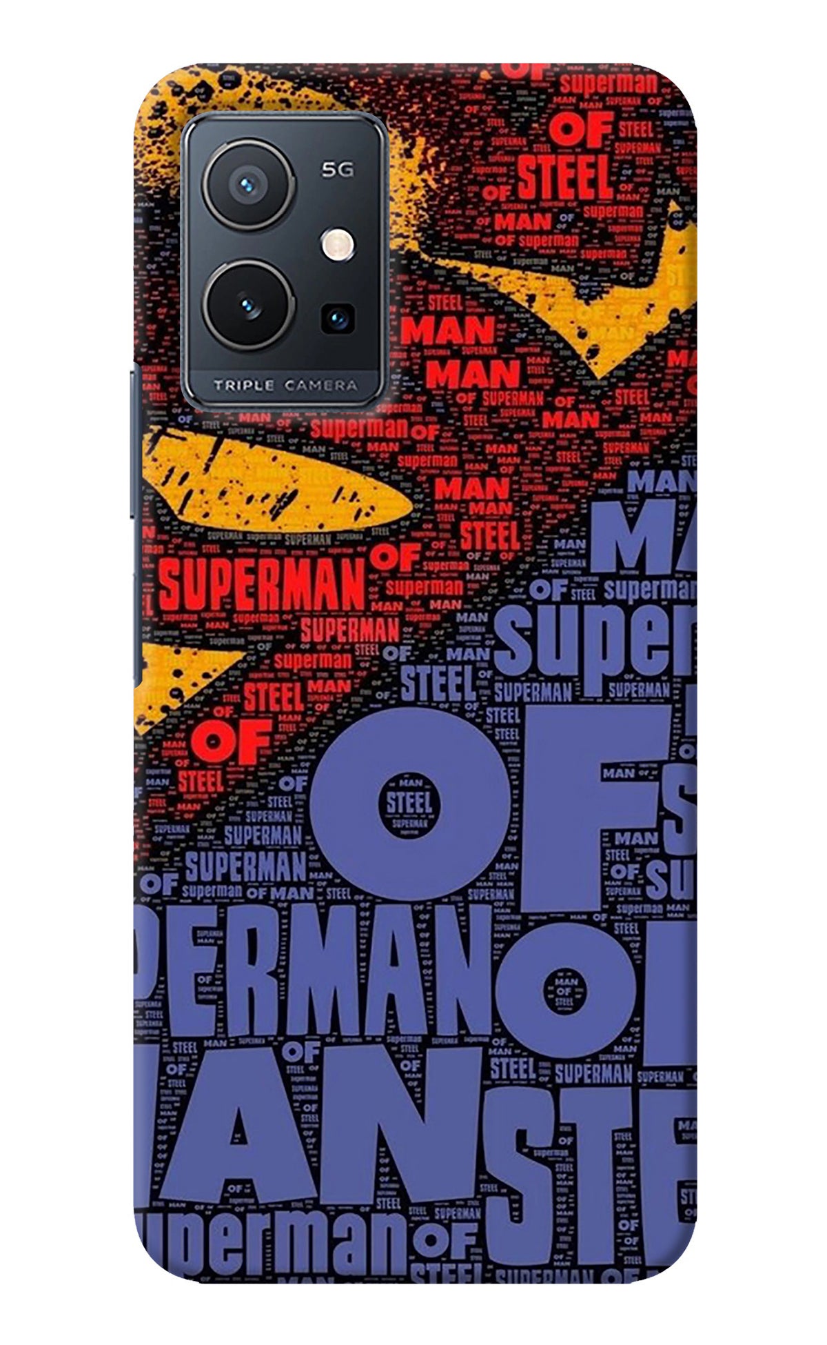 Superman Vivo Y75 5G/Vivo T1 5G Back Cover