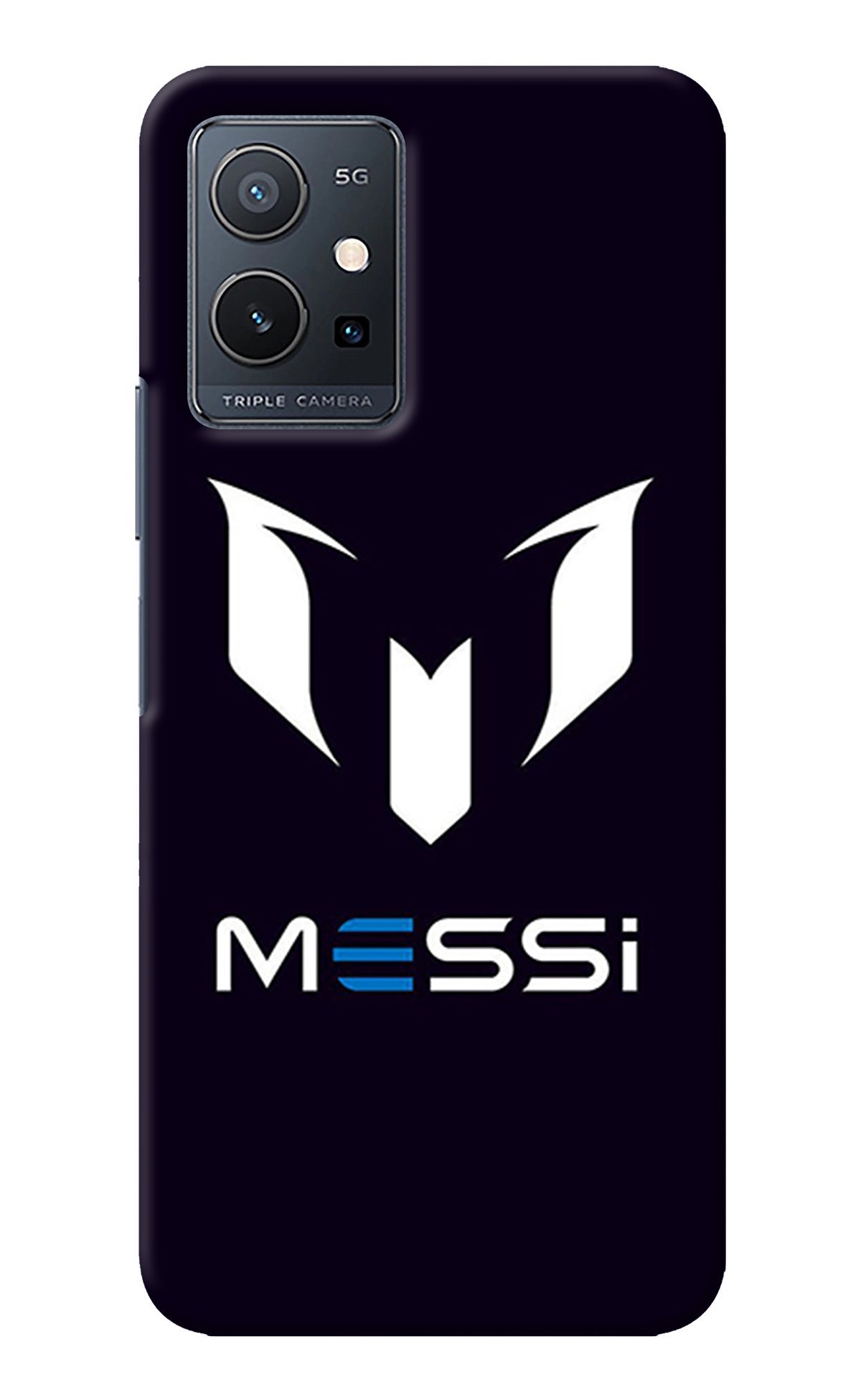 Messi Logo Vivo Y75 5G/Vivo T1 5G Back Cover