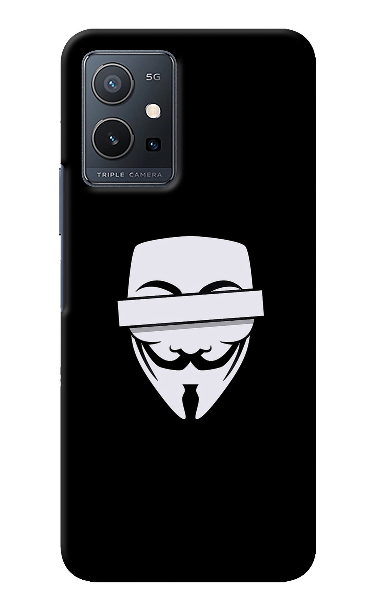 Anonymous Face Vivo Y75 5G/Vivo T1 5G Back Cover