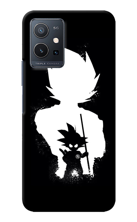 Goku Shadow Vivo Y75 5G/Vivo T1 5G Back Cover