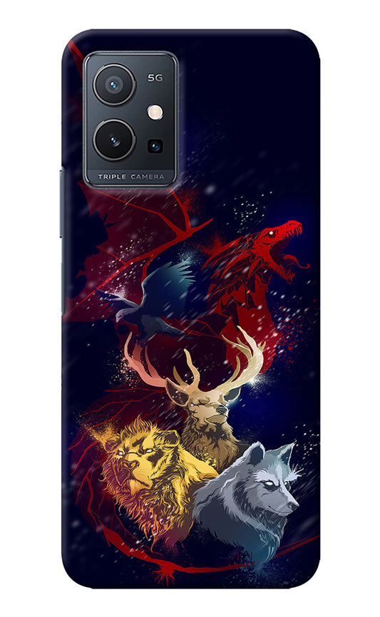 Game Of Thrones Vivo Y75 5G/Vivo T1 5G Back Cover