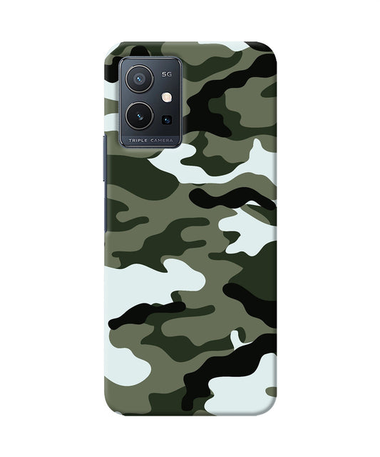 Camouflage Vivo Y75 5G/Vivo T1 5G Back Cover