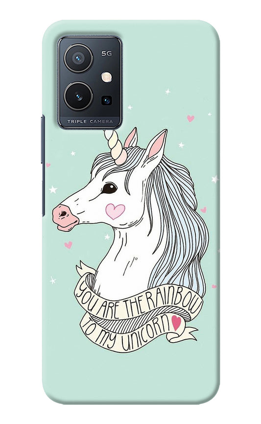 Unicorn Wallpaper Vivo Y75 5G/Vivo T1 5G Back Cover