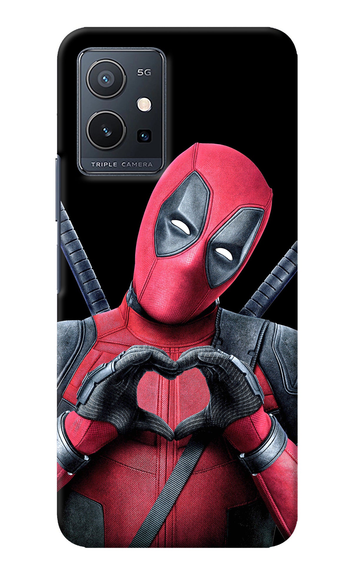 Deadpool Vivo Y75 5G/Vivo T1 5G Back Cover