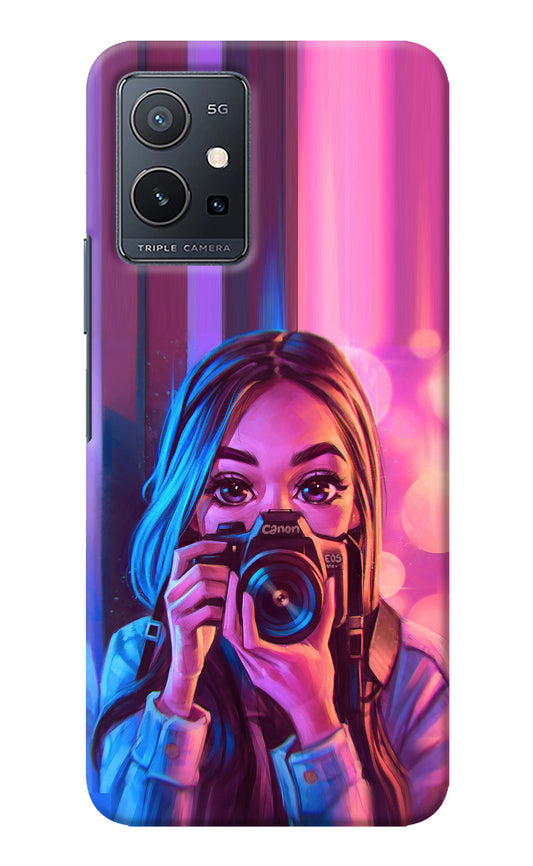 Girl Photographer Vivo Y75 5G/Vivo T1 5G Back Cover