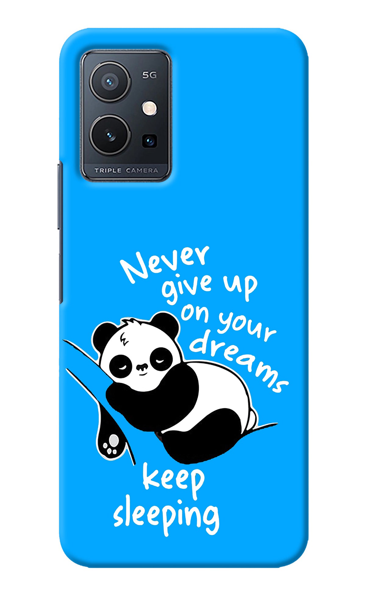 Keep Sleeping Vivo Y75 5G/Vivo T1 5G Back Cover