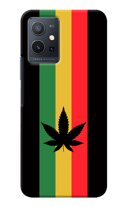 Weed Flag Vivo Y75 5G/Vivo T1 5G Back Cover