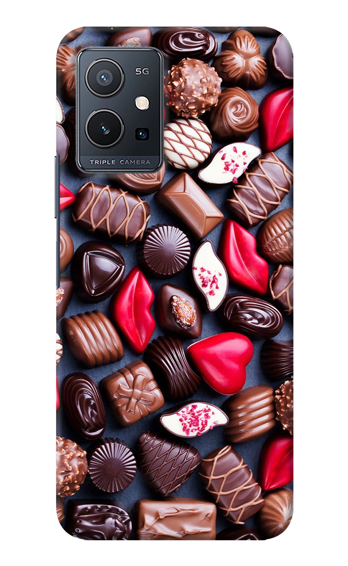 Chocolates Vivo Y75 5G/Vivo T1 5G Back Cover