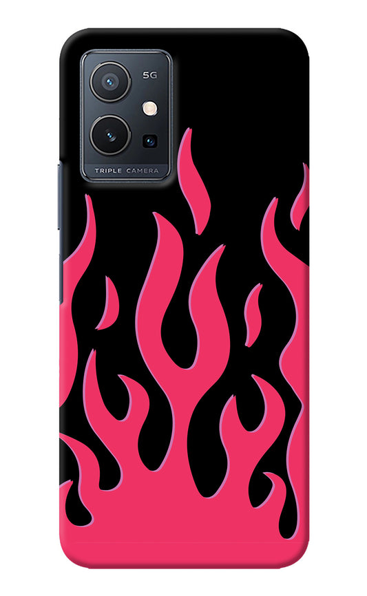 Fire Flames Vivo Y75 5G/Vivo T1 5G Back Cover