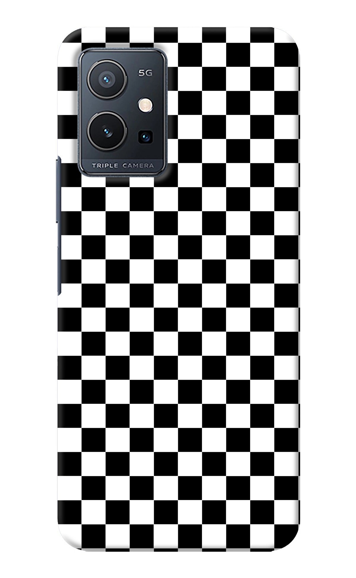 Chess Board Vivo Y75 5G/Vivo T1 5G Back Cover