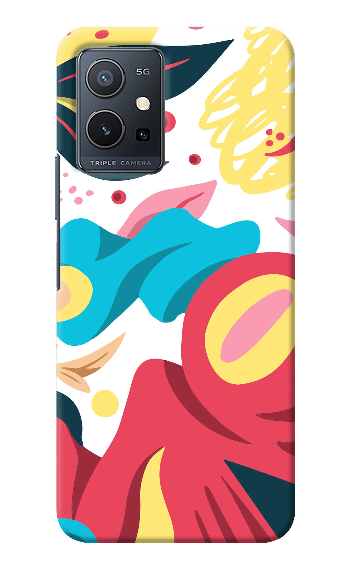 Trippy Art Vivo Y75 5G/Vivo T1 5G Back Cover