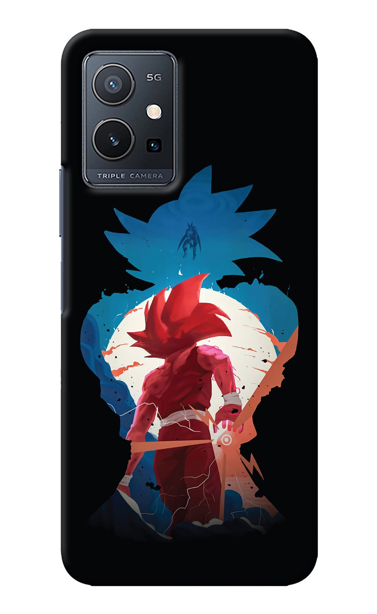 Goku Vivo Y75 5G/Vivo T1 5G Back Cover