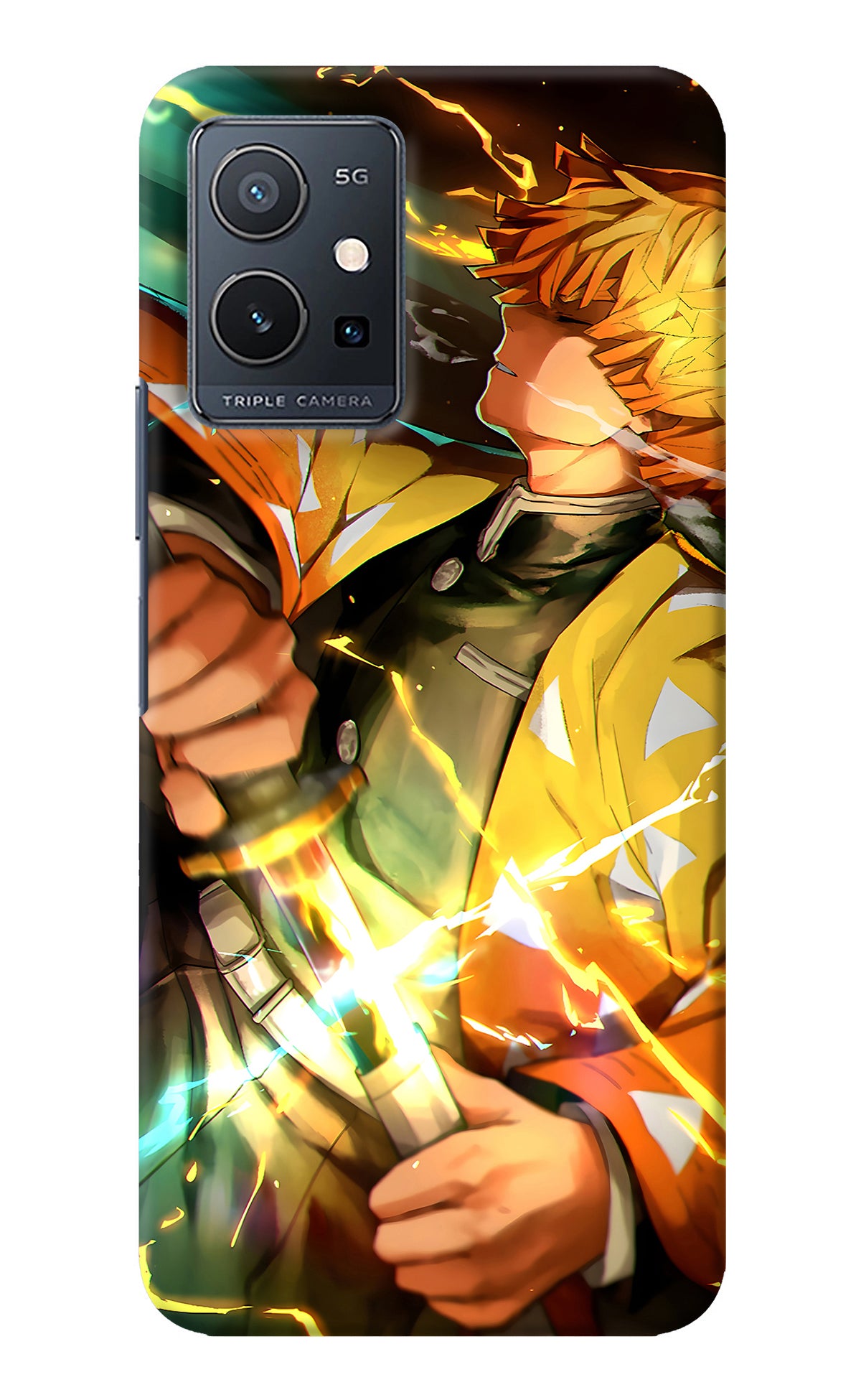 Demon Slayer Vivo Y75 5G/Vivo T1 5G Back Cover