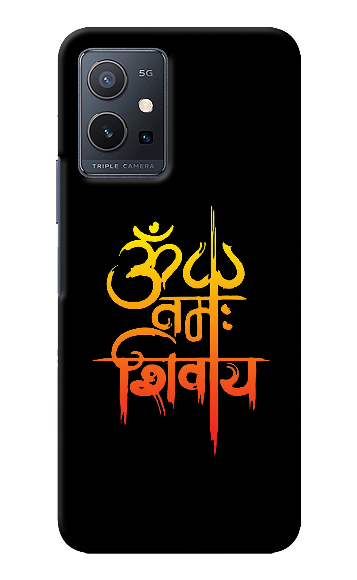 Om Namah Shivay Vivo Y75 5G/Vivo T1 5G Back Cover