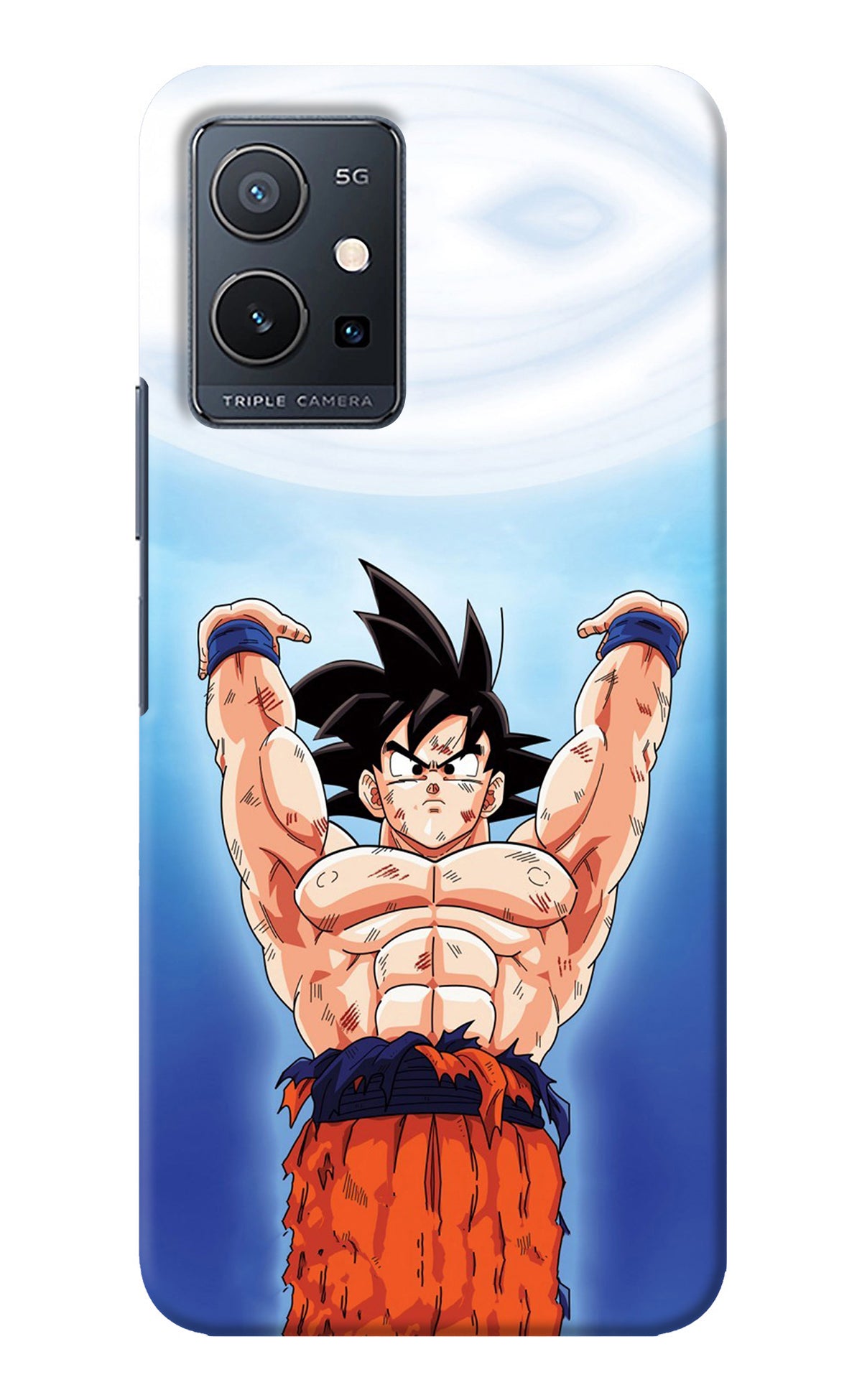 Goku Power Vivo Y75 5G/Vivo T1 5G Back Cover