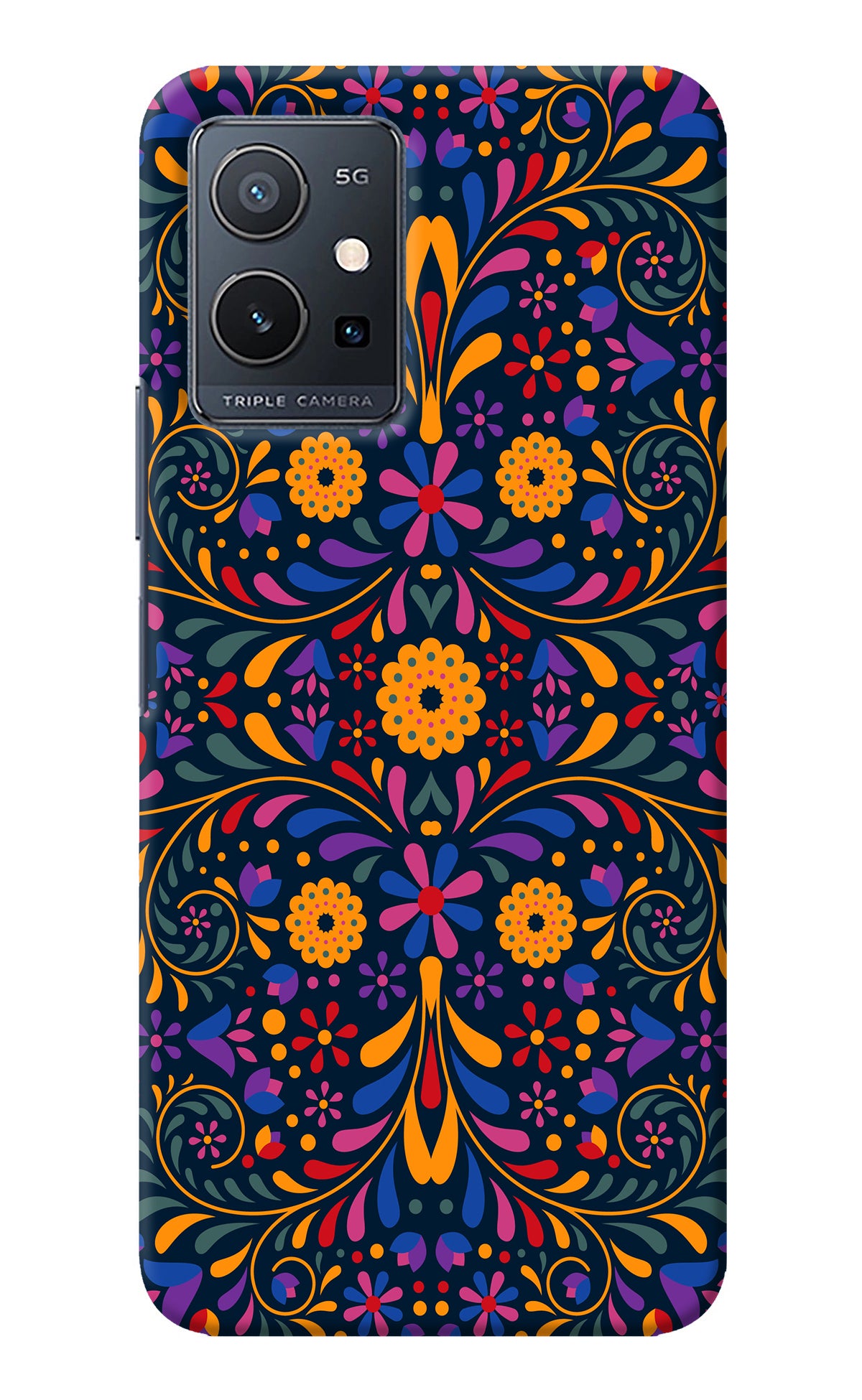 Mexican Art Vivo Y75 5G/Vivo T1 5G Back Cover