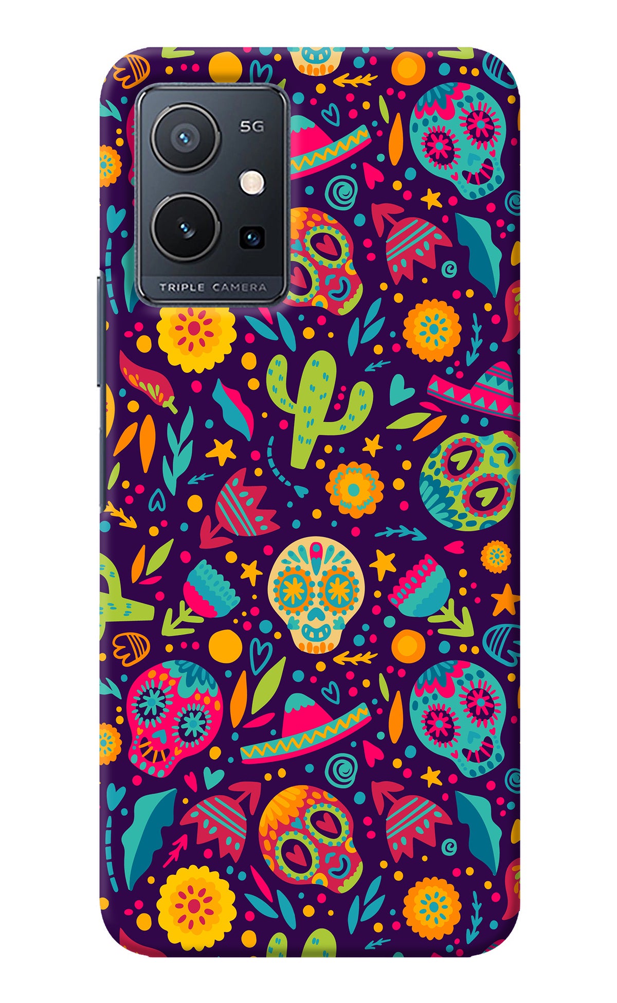 Mexican Design Vivo Y75 5G/Vivo T1 5G Back Cover