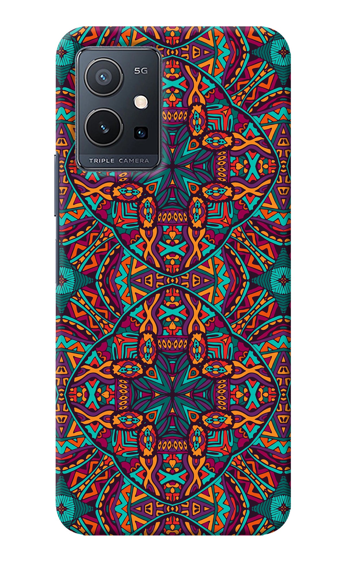 Colour Mandala Vivo Y75 5G/Vivo T1 5G Back Cover