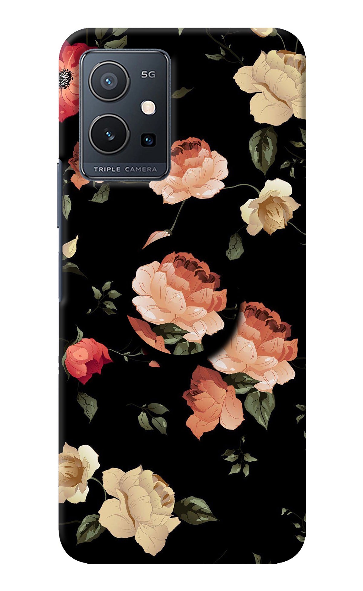 Flowers Vivo Y75 5G/Vivo T1 5G Pop Case