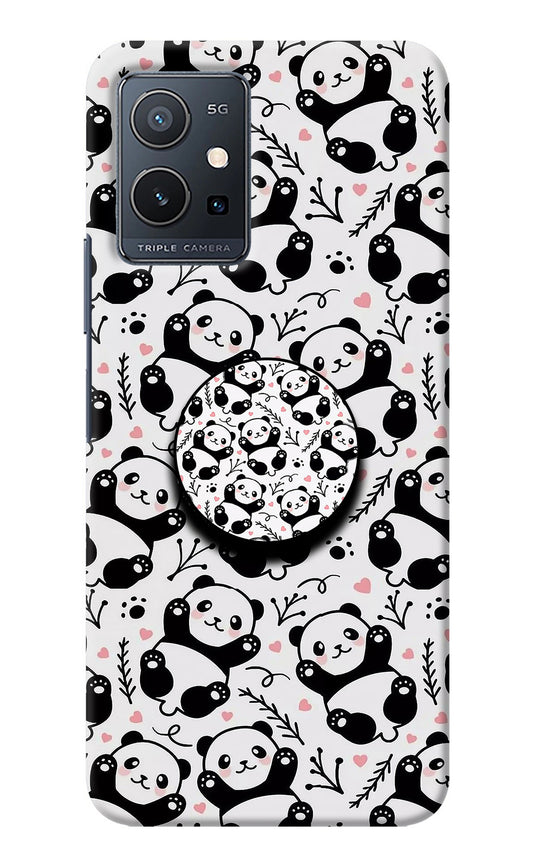 Cute Panda Vivo Y75 5G/Vivo T1 5G Pop Case