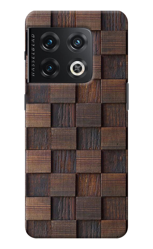 Wooden Cube Design OnePlus 10 Pro 5G Back Cover