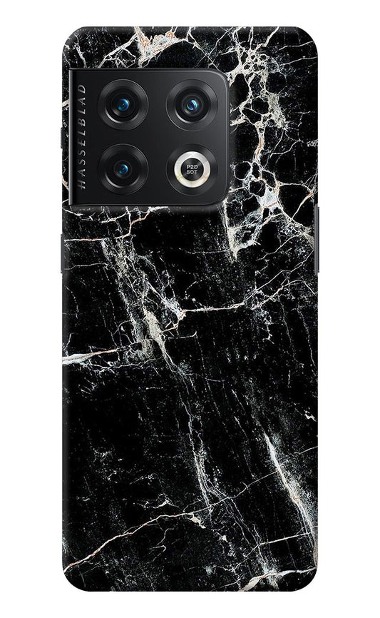 Black Marble Texture OnePlus 10 Pro 5G Back Cover